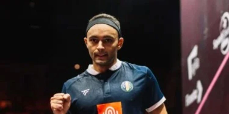 علي أبو العينين يواجه يوسف سليمان في نهائي مصري ببطولة هامبورج للاسكواش