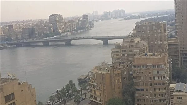 نيل القاهرة في أبهى صوره.. سماء صافية وأجواء شتوية دافئة