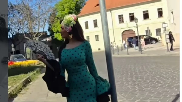 مي عمر تكشف ملامح شخصيتها في شمشون ودليلة بإطلالة أوروبية