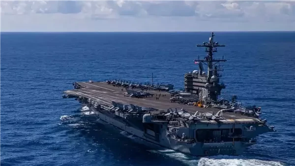 حاملة طائرات وجنود إضافيون.. واشنطن تعزز وجودها العسكري في المنطقة