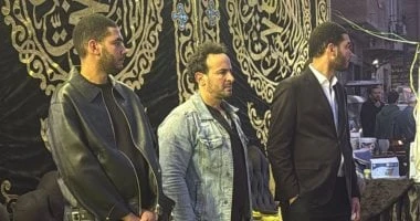 أسرة الشاعر هانى الصغير تتلقى عزاءه بالبساتين وجيران الراحل يودعونه