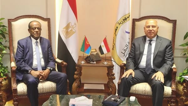 وزير النقل يبحث التعاون مع إريتريا في مشروعات البنية التحتية والسكك الحديدية