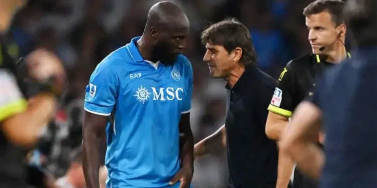 كونتي ينفجر في وجه لوكاكو: محدش خبط على بابي