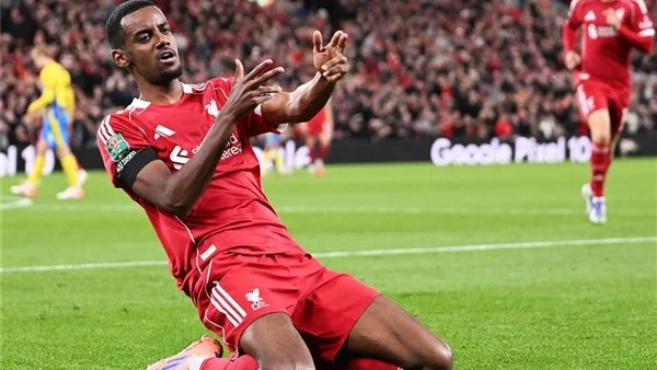 إيزاك: العودة للملعب بعد الإصابة شعور مميز ونسعى لنتائج أفضل مع ليفربول