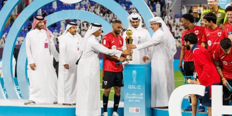 الريان يُتوج بلقب كأس QSL للمرة الأولى في تاريخه