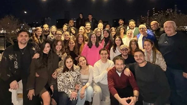 بحضور هشام ماجد ومصطفى غريب. إيمي سمير غانم تحتفل بعيد ميلادها