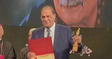 رياض الخولى: سعيد بتكريمى بمهرجان المركز الكاثوليكى خاصة أنه يواكب عيد ميلادى