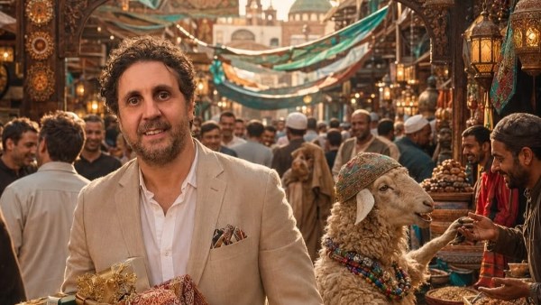 هشام ماجد يهنئ الشعب المصرى بعيد الأضحي