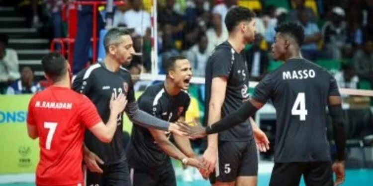 رجال طائرة الأهلي يواجه بتروجت الليلة في نصف نهائي بطولة أفريقيا