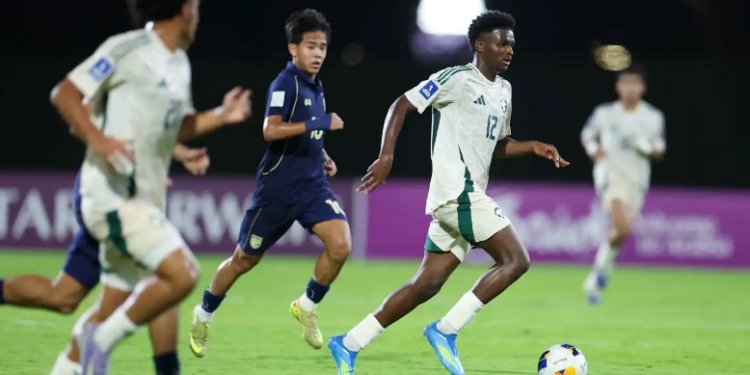 بث مباشر بدون تقطيع لمباراة السعودية ضد طاجيكستا في كأس آسيا للناشئين