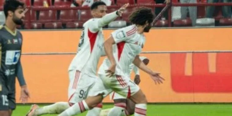 النني في مهمة جديدة مع الجزيرة أمام عجمان بالدوري الإماراتي