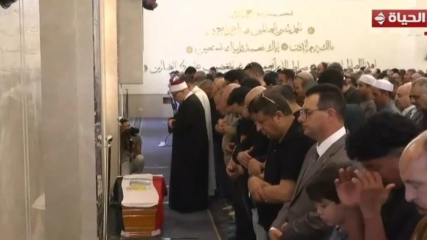 الانتهاء صلاة الجنازة على هاني شاكر من مسجد أبو شقة ببالم هيلز