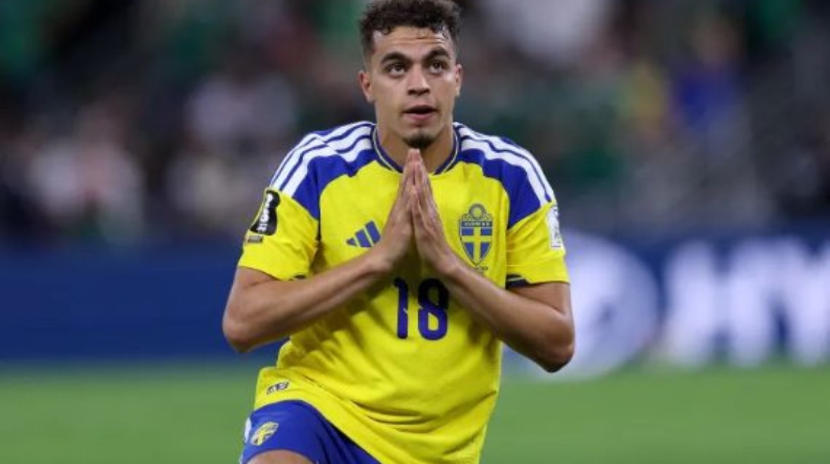 ياسين العياري لاعب السويد يرفض الاحتفال بهدفه في مرمى تونس لهذا السبب الإنساني