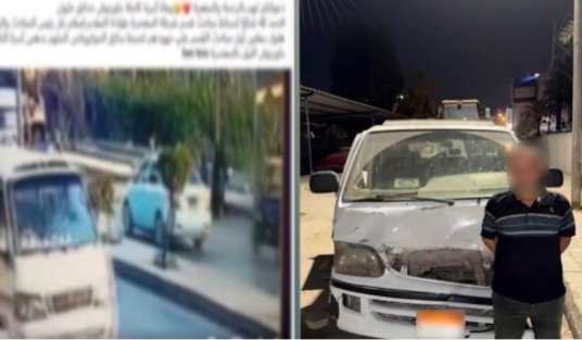 القبض على سائق ميكروباص المعصرة المتسبب في حادث دهس المواطنين