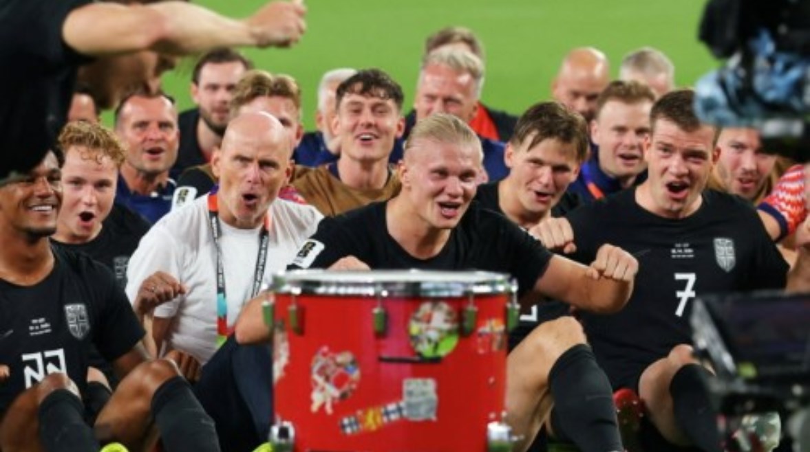 احتفال Viking Clap يخطف الأنظار في كأس العالم 2026 بعد تألق هالاند