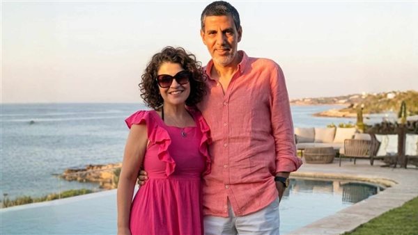 إنجي وجدان تظهر برشاقة ملحوظة رفقة زوجها. وتعلق: أنتي جميلة زي ما أنتي