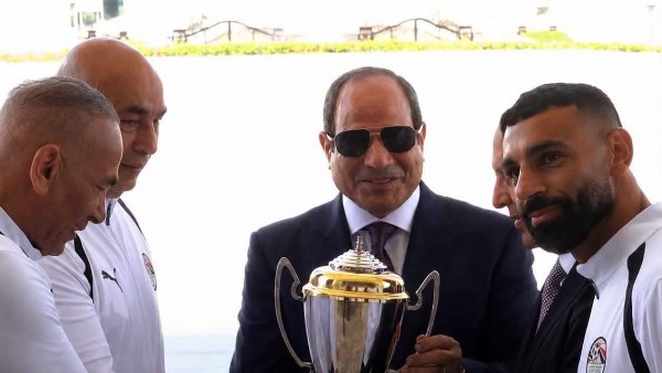 كواليس لقاء الرئيس السيسي بمنتخب مصر بعد إنجاز المونديال